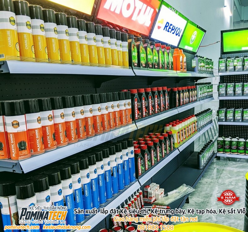 Kệ Siêu Thị - Kệ Trưng Bày Pominatech