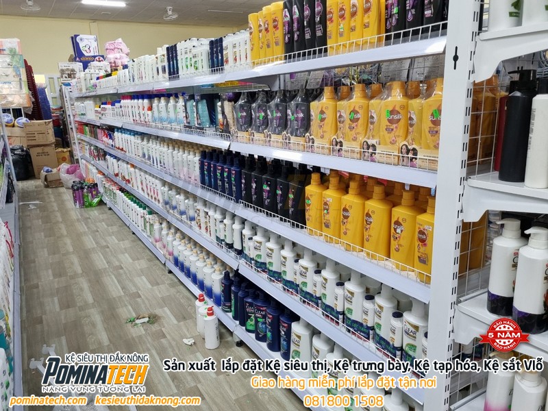 Kệ Siêu Thị - Kệ Trưng Bày Pominatech