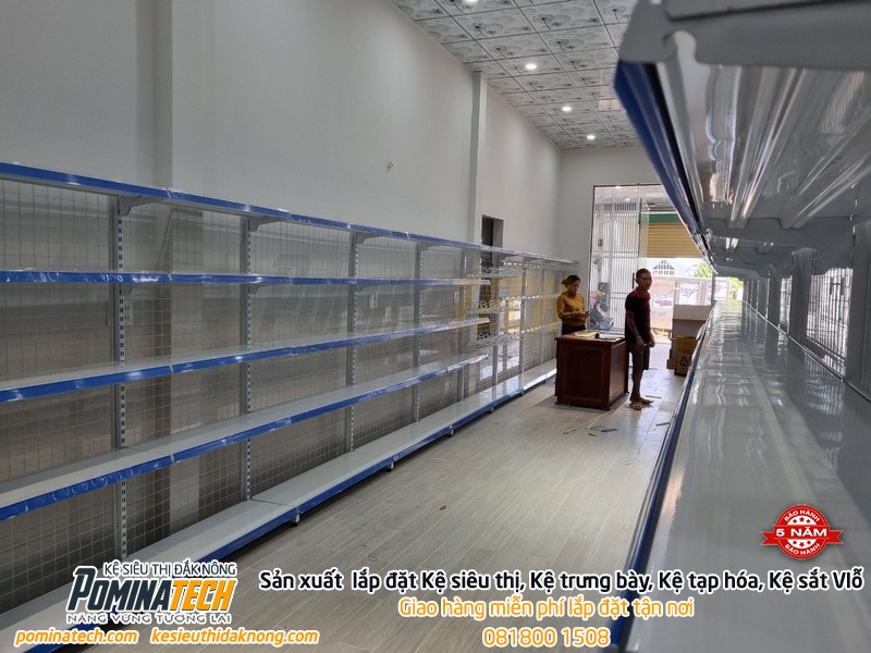Kệ Siêu Thị - Kệ Trưng Bày Pominatech