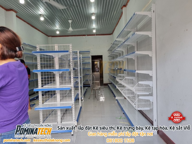 Kệ Siêu Thị - Kệ Trưng Bày Pominatech