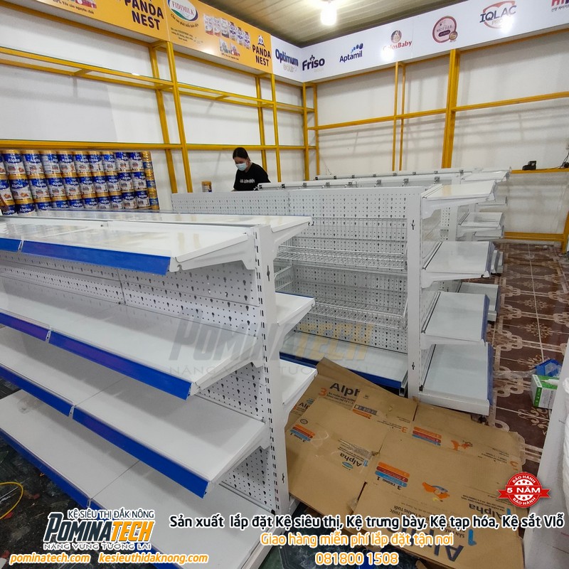 Kệ Siêu Thị - Kệ Trưng Bày Pominatech