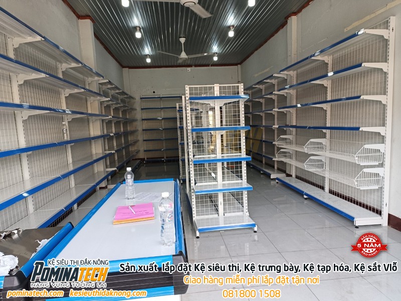 Kệ Siêu Thị - Kệ Trưng Bày Pominatech