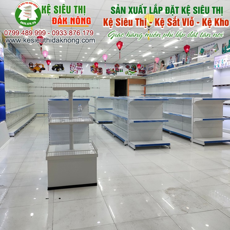 Kệ Siêu Thị Thành phố Gia Nghĩa Đắk Nông - Giao Hàng Lắp đặt Miễn Phí