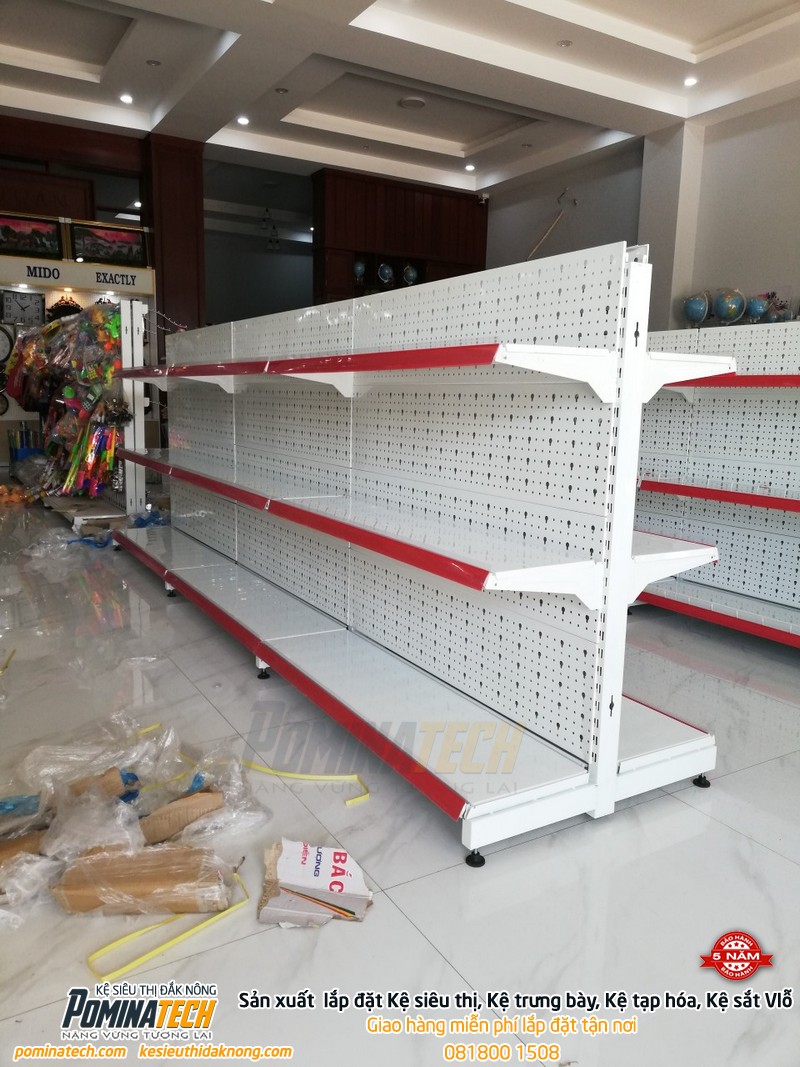 Kệ Siêu Thị - Kệ Trưng Bày Pominatech