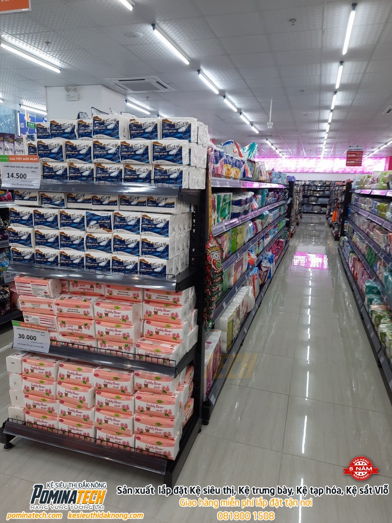 Kệ Siêu Thị - Kệ Trưng Bày Pominatech