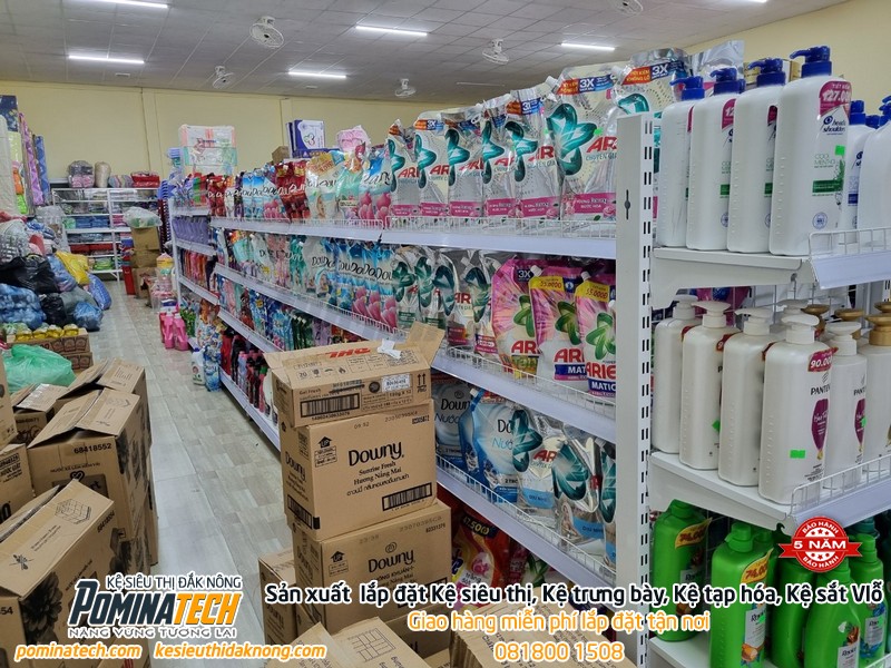 Kệ Siêu Thị - Kệ Trưng Bày Pominatech