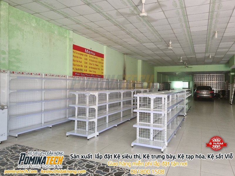 Kệ Siêu Thị - Kệ Trưng Bày Pominatech